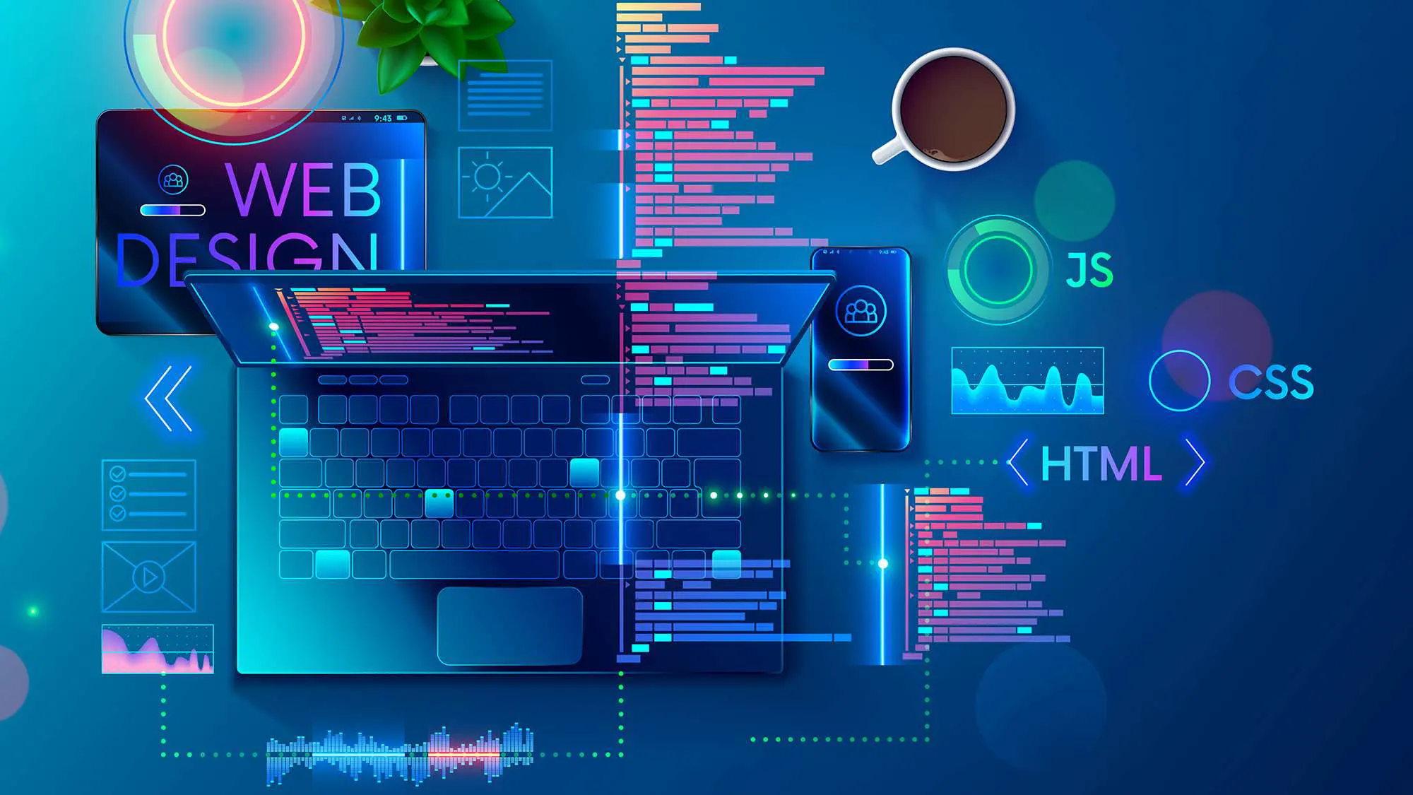 7 fasi per lo sviluppo di un web design